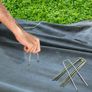 Garden Pins Galvanized Anti-Rust Ground Staples Stakes Pegs Spikes Pins for Securing Lawn Farm Sod Weed Barrier Landscape Grass Fabric Netting (FREE POSTAGE) Image 5
