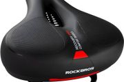 NEW SALE | Bike Seat Cushion Comfortable Soft Bicycle Saddle for Men Women Ergonomic Breathable Waterproof Bicycle Seat Fits MTB, Road Bike, Spinning Bike, Exercise Bike, City Bike 26 x 22cm