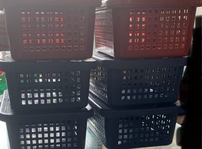 Literally new fruit baskets