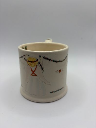 Vintage Gnomys Diaries Angels of the Month - December Mug - Christmas Cup 2003
