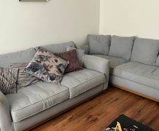 two harvey norman sofas