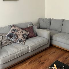two harvey norman sofas