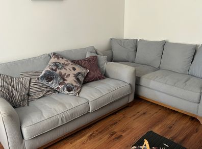 two harvey norman sofas