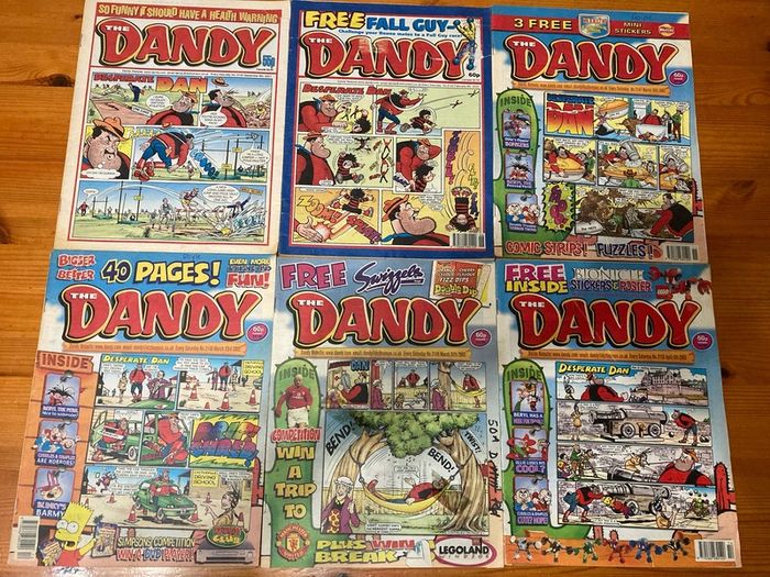 Comics: 'The Dandy' 2000,2001 and 2002 (37 numbers)