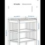 Ikea White Baby Changer Image 8