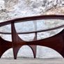 Mid Century Modern G Plan Astro Oval Teak Coffee Table c.1960 Image 9