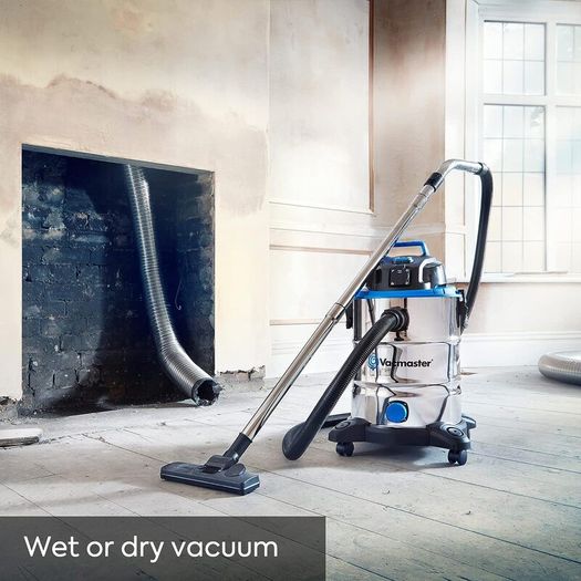 Power 30 PTO Wet & Dry Cleaner, with Power Take Off socket, 30 Litre Capacity, 1500W Motor