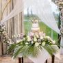 Wedding Arch & 12 Floral Centrepieces for Sale Image 4