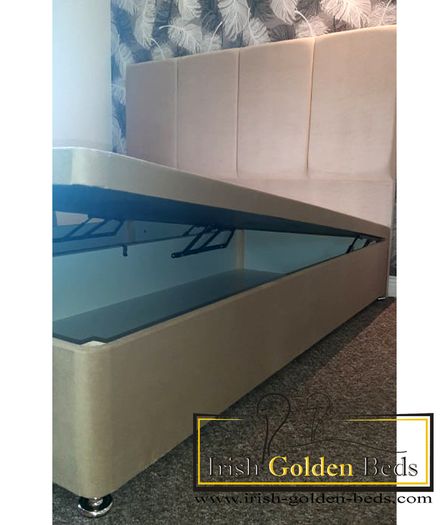 ottoman lift up bed frame and headboard