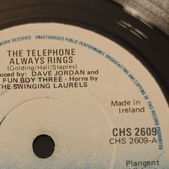 Fun boy Three - IRISH PRESSING The telephone always rings