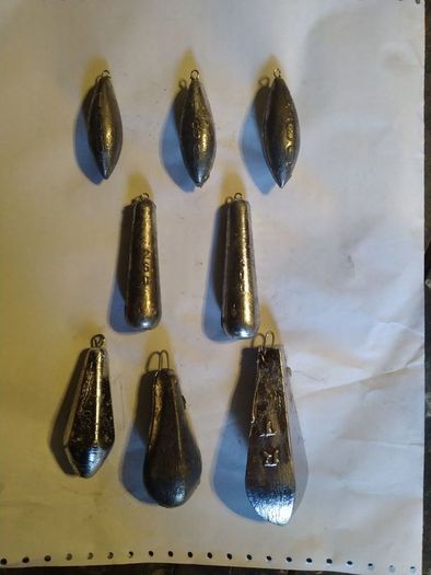 Weights for boat fishing