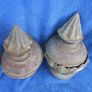 Two antique copper metal finials Image 3
