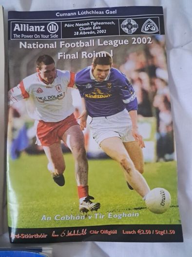 10 X GAA NFL Programmes