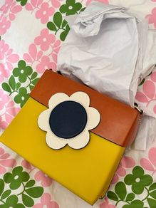 Orla Kiely Bag Giant Flower Fairfield Lemon