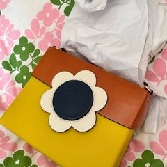 Orla Kiely Bag Giant Flower Fairfield Lemon