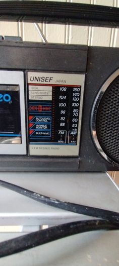 UNISEF Stereo Radio Cassette Recorder
