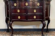 Elegant Chippendale Revival Mahogany Sideboard