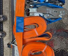 Heavy Duty Ratchet Strap 5Tonne Break . 2.5T LC  8m Long Brand New
