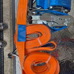 Heavy Duty Ratchet Strap 5Tonne Break . 2.5T LC  8m Long Brand New