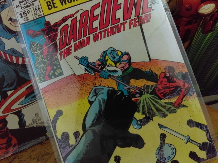 Daredevil #166 ! Bronze Age Comic From 1980 ! Foggy Nelson marries Deborah Harris ! by Marvel !
