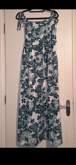 Summer dress green floral