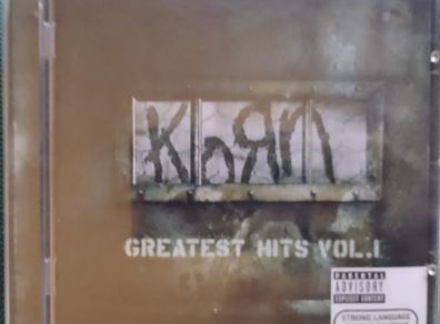 Korn - Greatest Hits Vol. 1 CD (2004) US NU METAL Compilation VG+