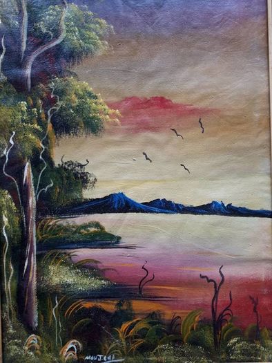 Antique Original Oil Painting