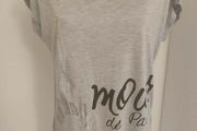 Vila grey/silver Paris top size XL UK14/16 EU42/44 Perfect condition Postage included