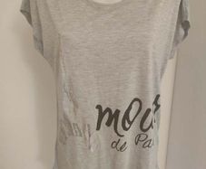 Vila grey/silver Paris top size XL UK14/16 EU42/44 Perfect condition Postage included