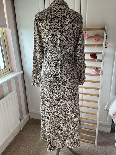 dress Bnwot animal print button through shirt dress size 12