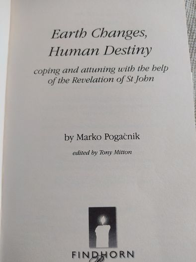 Earth Changes Human Destiny/Marko Pogacnik
