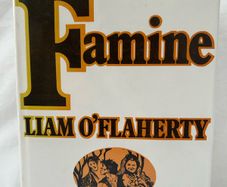 Liam O Flaherty FAMINE 1979 First Wolfhound Press Edition HC DJ Irish Classic VG