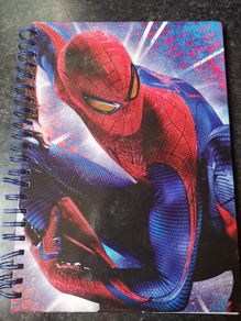 Marvel Spiderman hardback notebook A4