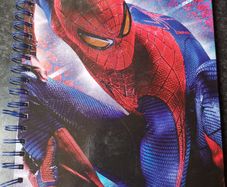 Marvel Spiderman hardback notebook A4