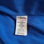 Superdry Navy / White Gilet with Faux Fur Hood Image 4