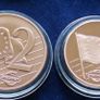 Monaco Set Trial Probe Essai Pattern Euro coins complete set 2005 Image 10