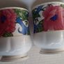 2 new vintage fine bone china mugs Image 2
