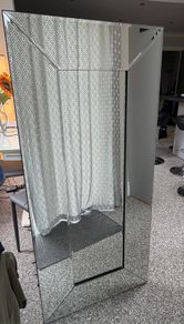 Art Deco panel mirror