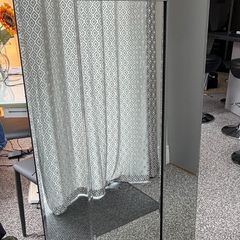 Art Deco panel mirror