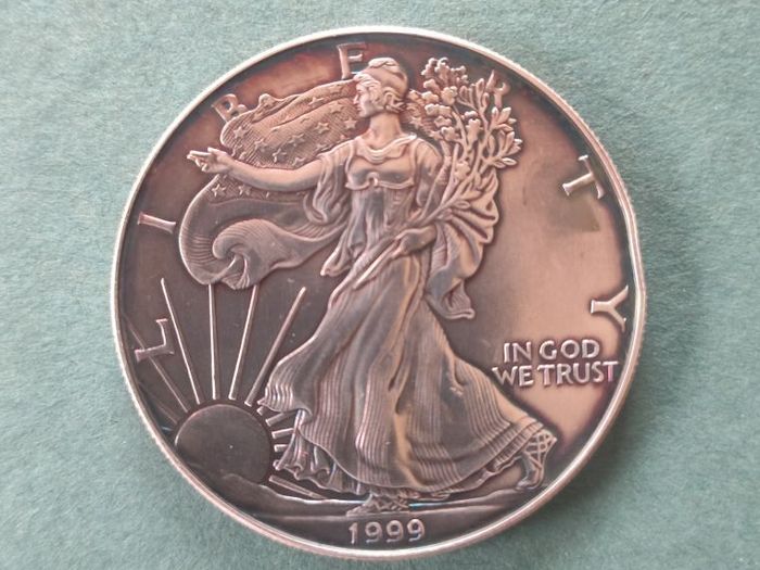 10x 1oz Silver American Eagle Coin