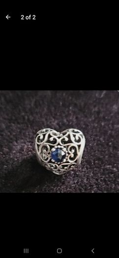 Pandora blue heart
