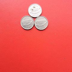 3 Irish 5p in Sequence 1992/3/4