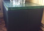 Coffee Table - SALE - Italian handmade leather covered table
