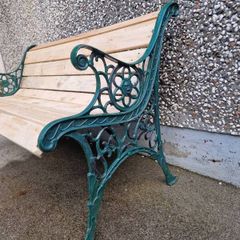 garden bench cast iron