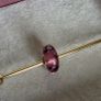 Pandora purple charm murano glass very good condition hallmarked Image 4