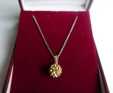 Vintage 925 Silver  Pendant and Chain length 18" - 3,1g
