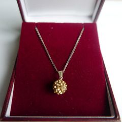 Vintage 925 Silver  Pendant and Chain length 18" - 3,1g