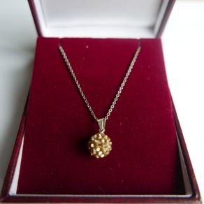Vintage 925 Silver  Pendant and Chain length 18" - 3,1g