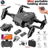 1080P WiFi Camera Drone Remote Control Aircraft Aerial Color Box Angle HD Camera High Hold Mode Foldable Arm RC Helicopter Mobile Phone