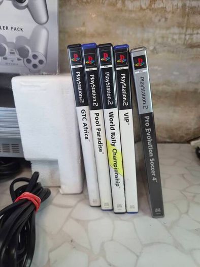 Ps2 Satin Silver Boxed